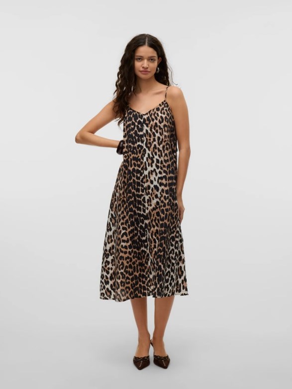 VMJOSIE CALF SINGLET DRESS WVN GA
