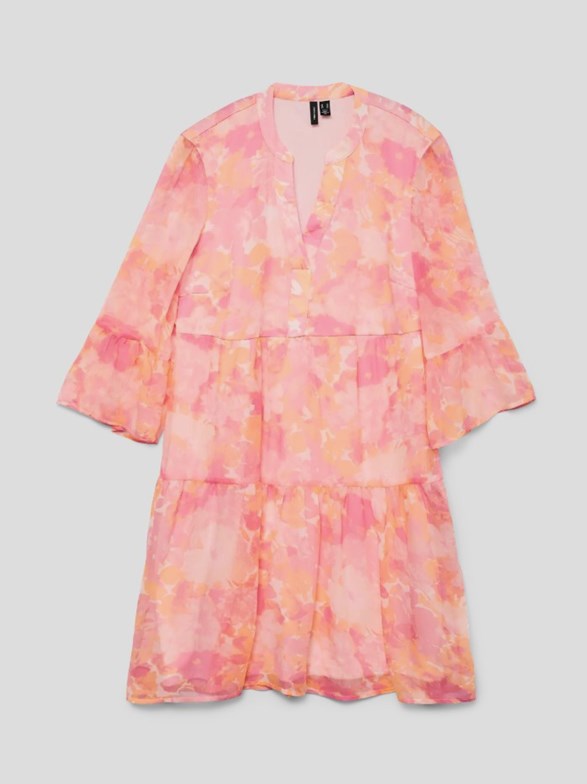 VMSMILLA 3/4 SHORT DRESS WVN GA
