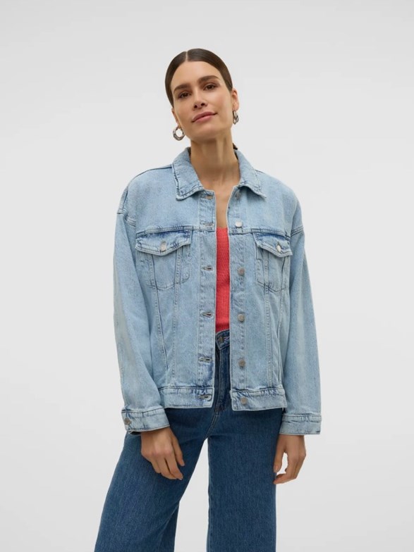 VMTESSA LS OVERSIZE DENIM JACKET GA NOOS