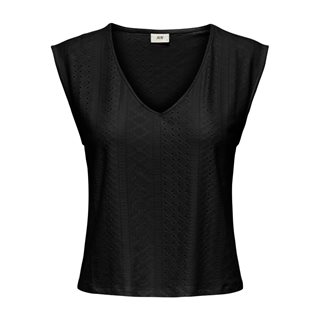 JDYCATHINKA S/L V-NECK TOP JRS DIA