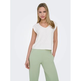 JDYCATHINKA S/L V-NECK TOP JRS DIA