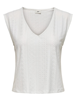 JDYCATHINKA S/L V-NECK TOP JRS DIA
