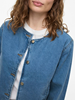 VIREBA L/S O-NECK DENIM JACKET - NOOS