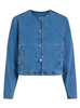 VIREBA L/S O-NECK DENIM JACKET - NOOS