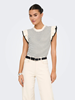 JDYCARICE S/L FRILL PULLOVER KNT NOOS