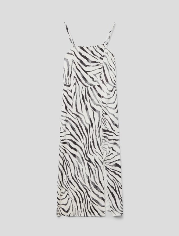 VMDORA DALMA S/L 7/8 DRESS WVN BTQ GA