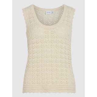 VIDOLISE U-NECK S/L KNIT TOP
