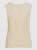 VIDOLISE U-NECK S/L KNIT TOP