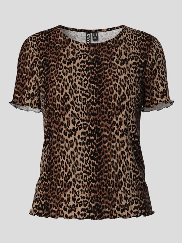 PCFLORA SS O-NECK TOP JRS BC