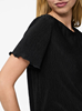 PCFLORA SS O-NECK TOP JRS BC