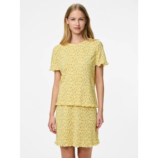 PCFLORA SS O-NECK TOP JRS BC
