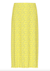 PCFLORA HW MIDI SKIRT JRS BC
