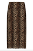 PCFLORA HW MIDI SKIRT JRS BC