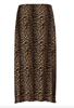 PCFLORA HW MIDI SKIRT JRS BC