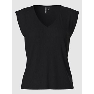 PCFLORA SS V-NECK TOP JRS BC