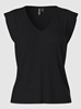 PCFLORA SS V-NECK TOP JRS BC