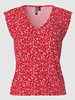 PCFLORA SS V-NECK TOP JRS BC