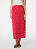 PCFLORA HW MIDI SKIRT JRS BC