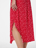 PCFLORA HW MIDI SKIRT JRS BC