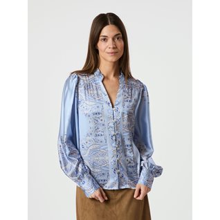 Massima Paisley Border Blouse