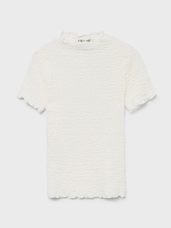 VMREGINA SS HIGH NECK SHORT TOP VMA