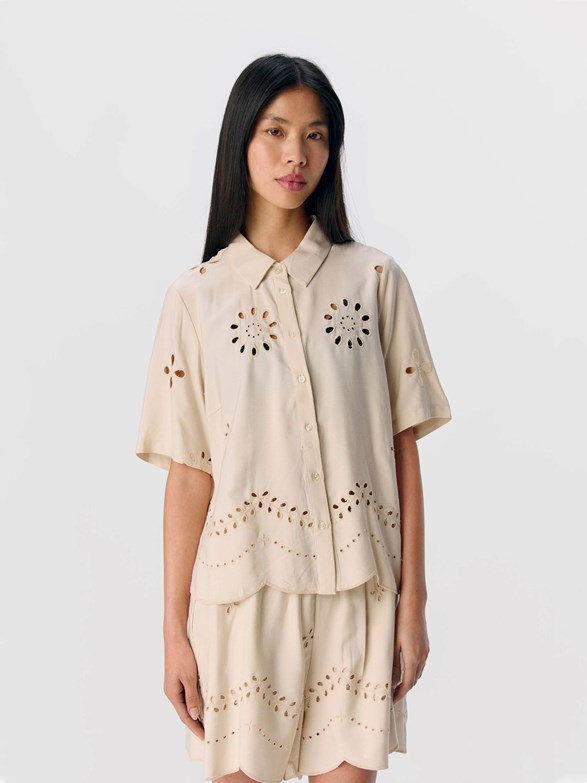 OBJNOELLE RE S/S SHIRT 138
