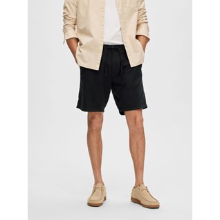 SLHCOMFORT-BRODY LINEN SHORTS W NOOS