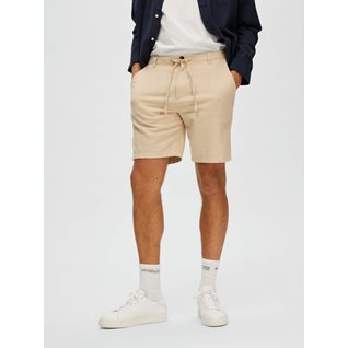 SLHCOMFORT-BRODY LINEN SHORTS W NOOS
