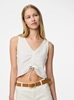 PCSASTINA SL CROPPED TOP WVN BC