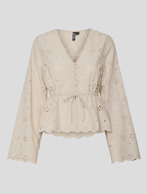 PCTARMORINE LS TIE TOP WVN