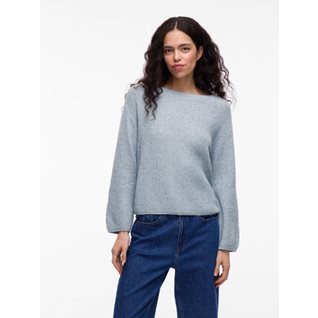 VISUMMI L/S BOATNECK KNIT PULLOVER