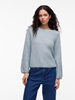 VISUMMI L/S BOATNECK KNIT PULLOVER
