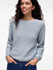 VISUMMI L/S BOATNECK KNIT PULLOVER