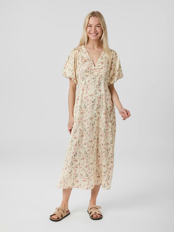 Illana Flower Print Dress