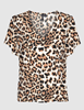 VMEASY JOY V-NECK SS BLOUSE WVN GA