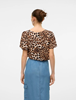 VMEASY JOY V-NECK SS BLOUSE WVN GA