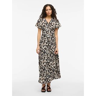 VILOVIE S/S WRAP MAXI DRESS