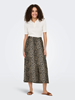 ONLNOVA LIFE ELITE BUTTON SKIRT AOP