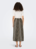ONLNOVA LIFE ELITE BUTTON SKIRT AOP