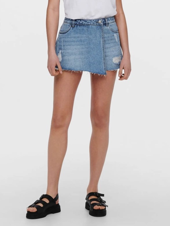 ONLTEXAS REG DNM SKORT BJ NOOS
