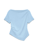VMMILLE SS BOATNECK SHORT TOP JRS EX SB6