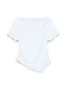 VMMILLE SS BOATNECK SHORT TOP JRS EX SB6
