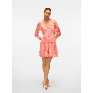 VMSMILLA LS FRILL SHORT DRESS WVN GA