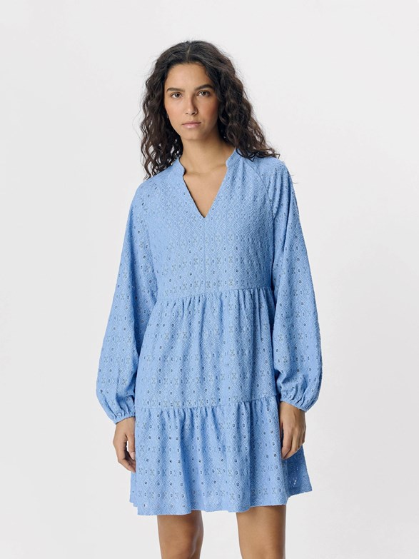 OBJLAILA GIA L/S RE SHORT DRESS NOOS