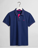 CONTRAST COLLAR PIQUE SS RUGGER