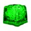 LED Ice cubes Green