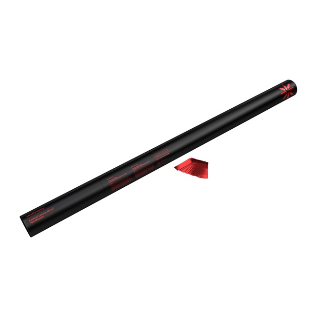 Confetti cannon 80 cm Red Supreme