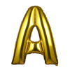 Foil balloon Gold Letters 100 cm
