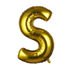 Foil balloon Gold Letters 100 cm