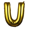 Foil balloon Gold Letters 100 cm